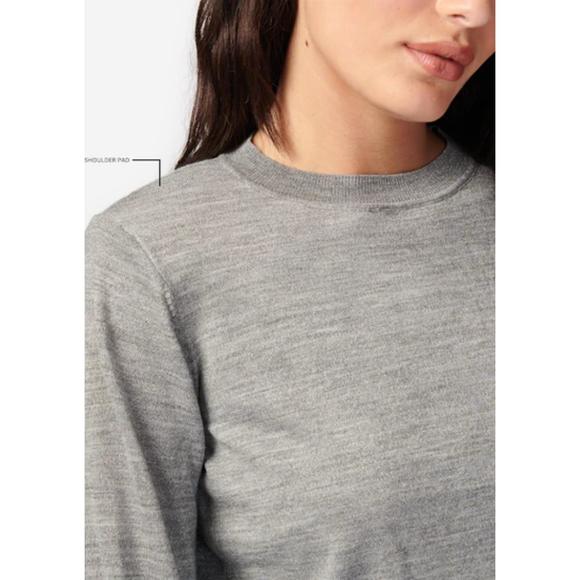 NEW CAMI NYC gama sweater in silver metallic - Picture 2 of 2